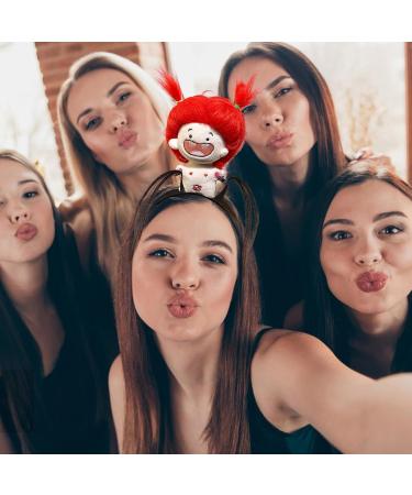 Doll Hair Hoop | Cartoon Plush Hairband Doll Headband | Plush Doll Headdress Hair Ornament for Girls Kids Children Cancer - Buy Online on GoSupps.com