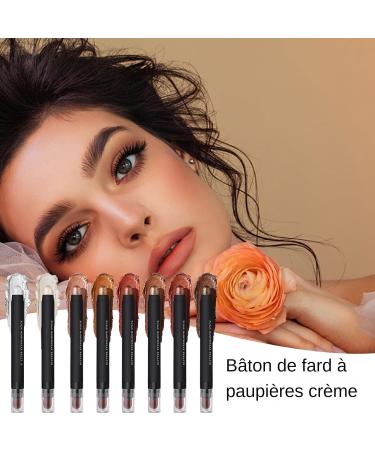  G n rique Eyeliner Pencil Cream Eyeshadow with Shimmer & Matte Effect Highlighter Pen & Eyeliner with Matte Cream Texture for Women's Party Makeup - Buy Online on GoSupps.com