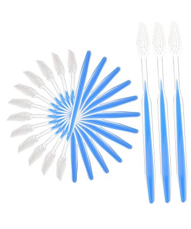 JE COMPRIS 50 pieces of travel toothbrush Camping toothbrush travel toothbrush toothpaste disposable toothbrushes with soft bristles daily toothbrush portable manual adjusting toothbrush set travel