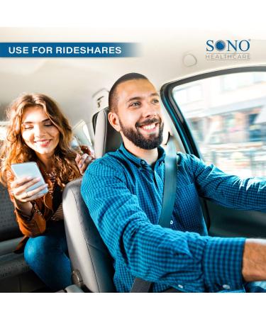 SONO TSA Approved Foaming Hand Sanitizer | Alcohol-Free | Travel Size with Refillable Bottle - Buy Online on GoSupps.com