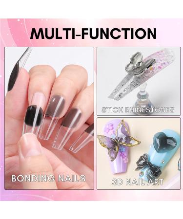 Makartt Solid Nail Gel - 15g UV Adhesive for Press-On Nails | Obsidian Noir - Perfect for Nail Art & Extensions - Buy Online on GoSupps.com