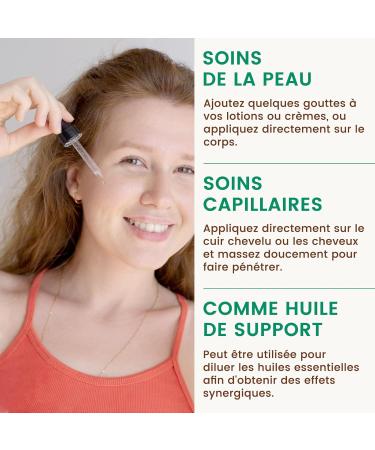 PHATOIL Huile de Jojoba Bio 118ML Organic Jojoba Oil 100% Naturelle Pure - Press e Froid - Sans Hexane - Huile Hydratante pour Peau Cheveux Corps Ongles Avec Pipette - Buy Online on GoSupps.com