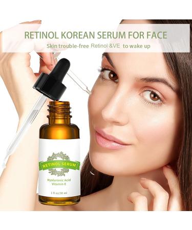 Trendyfave Retinol Serum Retinol Serum With Hyaluronic Acid Vitamin E Anti Aging Facial Serum Retinol Serum For Face Repair Fine Line Deep Moisturizing Retinol Skincare All Skin Types 30ml - Buy Online on GoSupps.com