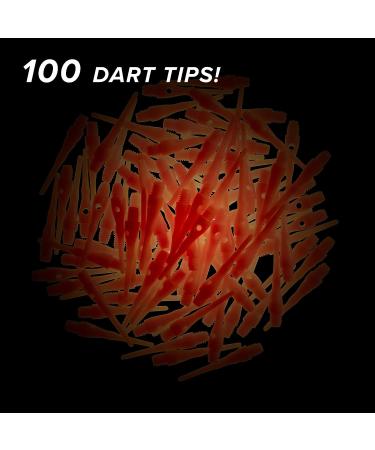 Viper Tufflex III Soft Tip Dart Points 2BA Thread - Neon Orange (100 Pack) - Buy Online on GoSupps.com
