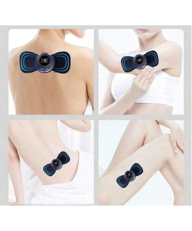 Neck Massage Patch for Muscle Pain Relief - 8 Modes 19 Intensity Levels | Electrotherapy for Back Legs Arms & More - Shop Internationally! - Buy Online on GoSupps.com