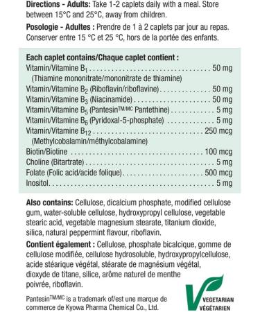 Jamieson B Complex 50 120 Count - Essential Vitamin Supplement - Buy Online on GoSupps.com