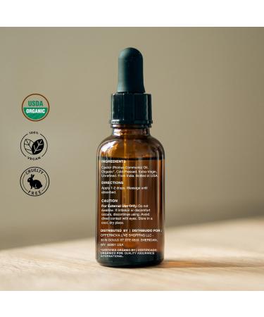 Organic Castor Oil - Pure Cold Pressed Eyelash Serum for Hair Growth & Thicker Eyebrows - Hexane Free | Aceite de Ricino Org nico - Buy Online on GoSupps.com