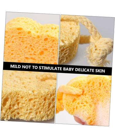 1pc Shower Wipe Cartoon Animal Bear Sponge Foam Rub Shower Sponge Infant Bathing Brush Foam Sponge Sponges Bath Sponge Cartoon Shower Sponge Baby Soothing Scrubber Wood Pulp Fiber - Buy Online on GoSupps.com