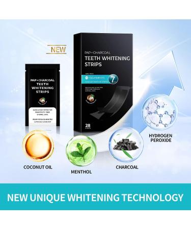 Professional Teeth Whitening Strips Kit - 14 Treatments for Sensitive Teeth - Mint Flavored 28 Dental Whitener Strips - Buy Online on GoSupps.com