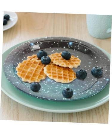 Buy Cabilock 24 Set Space-Themed Paper Plates & Cups - Perfect Outer Space Party Decorations & Dinnerware for Kids' Birthday Celebrations - Buy Online on GoSupps.com