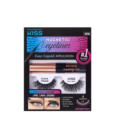 Kiss Magnetic Eyeliner & Eyelash KIT 05 2 Count