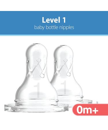 Dr. Brown's Original Level 1 Nipple, Size 0m+, 2 Count - Buy Online on GoSupps.com