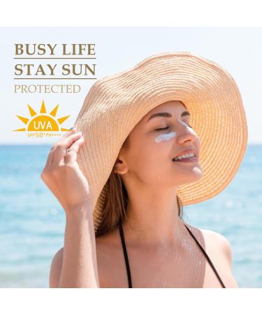 2PCS Relief Sun Organic sunscreen SPF50 Korean Skin Care Solution for All Skin Types ++++PA++++ Rice and Probiotics 50ml Nourishing Skin Protection and UV Defens - Buy Online on GoSupps.com