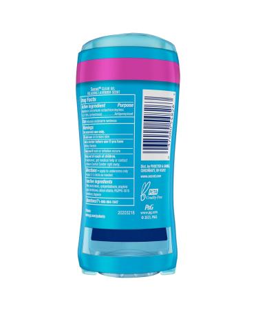 Secret Fresh Clear Gel Deodorant for Women - Relaxing Lavender Scent 2.6 oz (Pack of 4) | Buy Online International Shipping Available - Buy Online on GoSupps.com