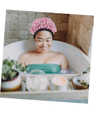 Hemoton Satin Lined Turbans for Women - 2pcs Elastic Shower & Bath Caps | Hair Drying Turban & Decorative Headwrap - 27X27CM - Buy Online on GoSupps.com