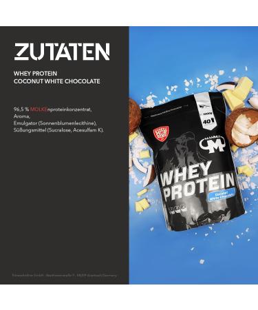 Mammut Nutrition Whey Protein Coconut White Chocolate | 1000g Protein Shake - International Shipping - Buy Online on GoSupps.com