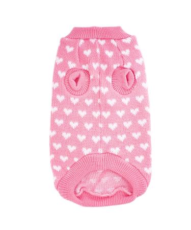 Amaone dog coat chihuahua puppy leopard-benot-rosa-rosa-hunde-hundle-hunde-hundle-fette knitjack pepper clothing dog jacket Small dogs (1114debkb-pink s) s 1114debkb-pink