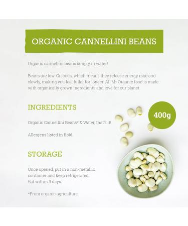  Mr Organic Mr Organic Cannellini beans 12 x 400 g. - Buy Online on GoSupps.com
