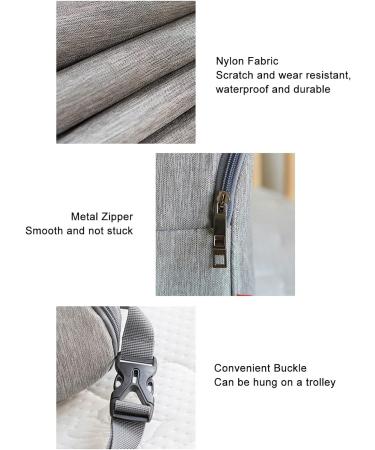 Baby Bottle Thermal Bag - Waterproof Insulation Tote for Breast Milk Storage - Gray - Buy Online on GoSupps.com