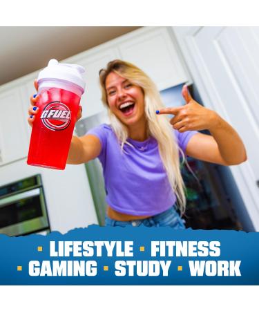 G Fuel Nuka Cola 2.0 Energy Powder Sugar Free Clean Caffeine Focus Supplement Water Mix Tropical Citrus Berry Flavor Focus Amino Vitamin + Antioxidants Blend - 9.6 oz (40 Servings) - Buy Online on GoSupps.com