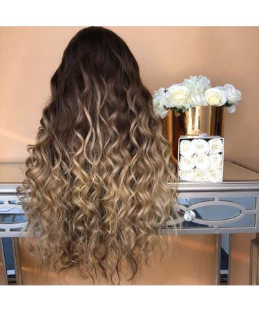 Waselia Long Curly Brown Wig | Brazilian Human Hair Extensions | Afro Blonde & Anime Styles - Buy Online on GoSupps.com