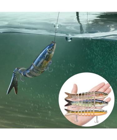 3-Piece Wobbler Set - Multi-Joint Angel Bait for Pike Mackerel & Trout Fishing - Premium Artificial Bait & Accessories - Buy Online on GoSupps.com