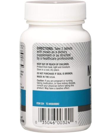 Windmill Natural Vitamins Magnesium Oxide 400mg - Immune Support, Muscle Recovery, Healthy Heart - 60 Count - Buy Online on GoSupps.com