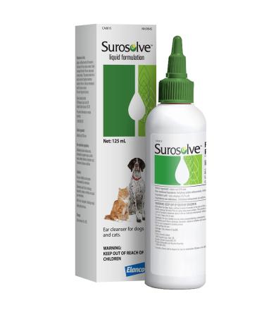 Surosolve Ear Cleaner for Dogs & Cats 125 mL