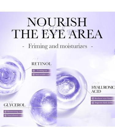 3PCS Retinol Eye Cream for Anti-Aging Anti-Wrinkle Hydrating Eye Cream with 45% Retinol and 5% Hyaluronic Acid Firming & Repair Dark Circles and Puffiness Reduce Wrinkles and Fine Lines 0.7 oz *3 - Buy Online on GoSupps.com