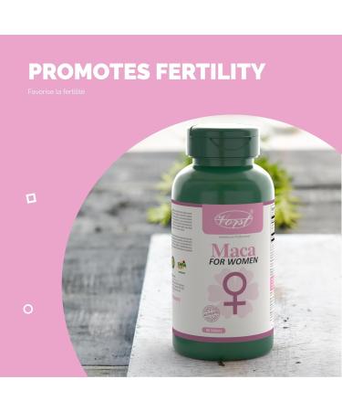 VORST Maca for Women 90 Vegan Tablets | Black Peruvian Maca Root Supplement | Hormones Balance | 1 Bottle 90 count (Pack of 1) - Buy Online on GoSupps.com
