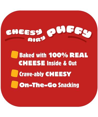 Cheez-It Puff'd Scorchin' Hot Cheddar Snack Crackers - 34oz Case (6 Bags) - Buy Online on GoSupps.com
