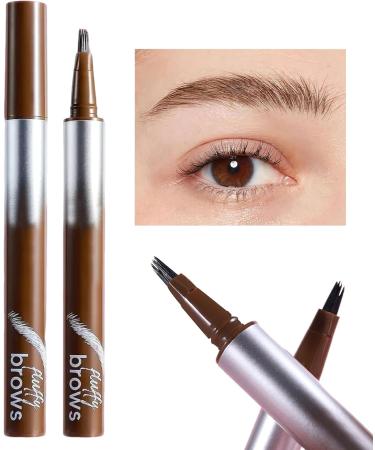 Eyebrow Pencils for Women Liquid Eyebrow Pencil Long Lasting Eyebrow Pen Waterproof Liquid Eyebrow Pencil Smudgeproof Eyebrow Pen Natural Eyebrow Color for Women and Girls 02 - Buy Online on GoSupps.com