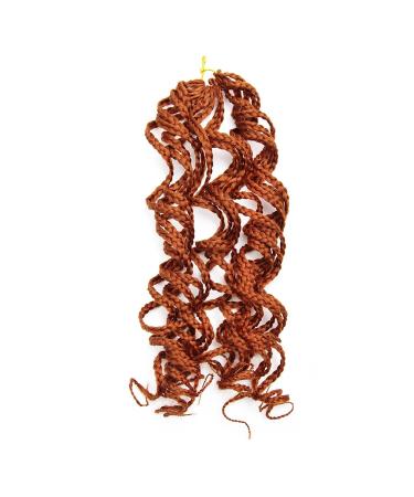 18 #350 Goddess Box Braids Crochet Hair | 6 Packs Pre-looped Curly Braiding Hair for Black Women - Buy Online on GoSupps.com