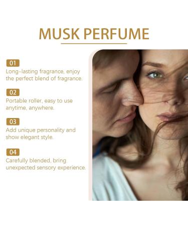 Musk Oil Perfume For Women Roll On Perfume Oils For Women Long Lasting Skin Musk Perfume Oil Floral Perfume Roller With Rose & Jasmine 6ml - Buy Online on GoSupps.com