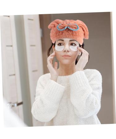DOITOOL 1 Set Girl Tool Dry Hair Cap Hair-drying Cap Moisture-absorbing Hair Hoops Hair Shower Cap Hair Cuffs Hook Strap Gift Idea White Travel Accessory Take a Bath Coffee - Buy Online on GoSupps.com