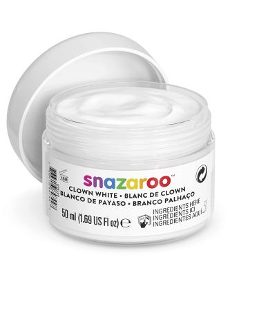 Snazaroo 1198200 Face Paint Clown White 50ml 1.69 Fl Oz - Pack of 1 - Buy Online on GoSupps.com