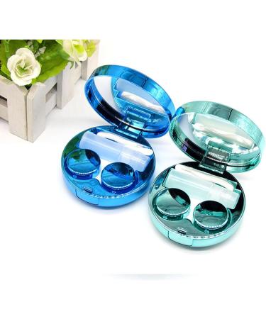 Travel Contact Lens Cases with Mirror Magical Girl Durable Compact Portable Soak Storage Kit Protect Your Eyes Home Case Easy Carry Mini Box Tweezers Solution Bottle Lens Container White - Buy Online on GoSupps.com