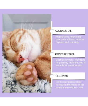 Pet Foot Care Cream Dog Paw Balm | Safe Licking Dog Paw Balm | 15g Dog Paw Wax for Dry Paws and Nose Lotion for Pets - Buy Online on GoSupps.com