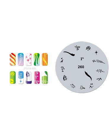 Fingernail stencil (airbrush nail art) Fengda JFH13-260