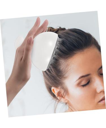 Beatifufu 2-Piece Shampoo Massage Brush Set - Gray Scalp Peeling Accessories for Travel | Durable & Practical - Buy Online on GoSupps.com