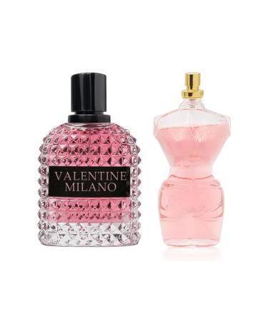 Women's Perfume Combo Set Milano Women&Sean Boutique Floral Fruity Fragrance Eau De Parfum Elegant 100ml Bottle Natural Spray Each for Daily Used Milano&Sean Boutique