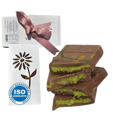 LUXURY Dubai Chocolate (210g) Handmade with Belgium Chocolate Dubai Kadayif Chocolate & Pistachio Dubai Chocolate Dubai