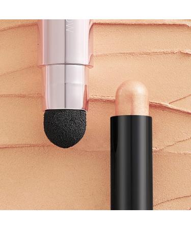 FOCALLURE No Crease Eyeshadow Stick | Creamy Matte & Shimmer Eye Shadow Pencil | Smudge-proof & Waterproof | LIMONCELLO 04 - Buy Online on GoSupps.com