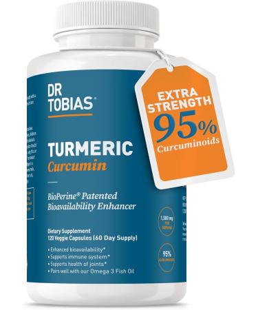 Dr. Tobias L Lysine 500 mg Tablets + Turmeric Curcumin 1500 mg with BioPerine (120 Vegan Capsules) Essential Amino Acid Support Plus Extra Strength Joint Immune & Vitality Formula - Buy Online on GoSupps.com