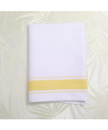 ulafbwur Residue-Free Cleaning Cloth Rust Grease Remover Cup Absorbent Cotton Quick-Drying Stain Towel Rag for Yellow 35cm 35cm Yellow - Buy Online on GoSupps.com