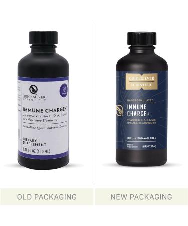 Quicksilver Immune Charge+ with Elderberry and Essential Vitamins for Immune and Lung Support - Buy Online on GoSupps.com