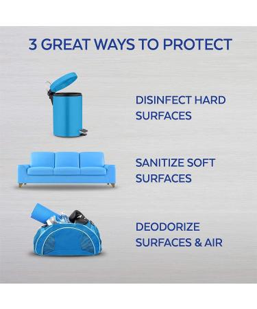 Lysol Disinfectant Spray Crisp Linen 76oz (4X19oz) - 7.0oz Aerosol Can - Buy Online on GoSupps.com