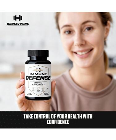 DAMN GOOD The Hodge Twins Immune Defense Supplement (60 Capsules) Sea Moss Blend Capsules for Everyday Balance Digestive Support and Whole-Body Wellness with Vitamins Minerals and Botanicals - Buy Online on GoSupps.com