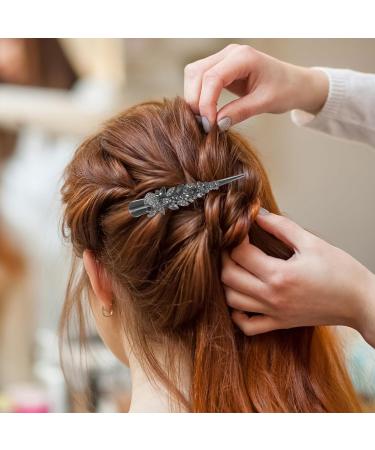 Beaupretty Crocodile Hair Accessories Hair Barrettes for Women Fine Hair Rhinestone Bill Hair Clips Finger Pointers for Reading Large Sharp Mouth Clip Miss Rhinestones Metal - Buy Online on GoSupps.com