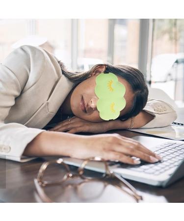 Buy 3D Cloud Shape Foam Eye Mask - Ergonomic Sleeping Blindfold with Adjustable Button | International Shipping Available - Buy Online on GoSupps.com